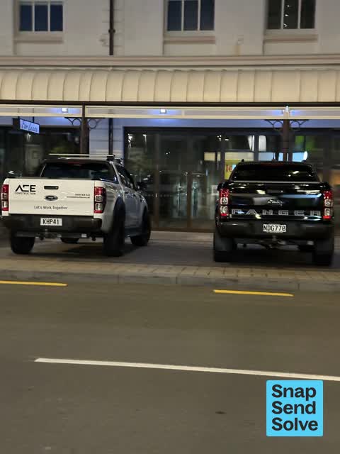 Hazard — vehicle — a report photo