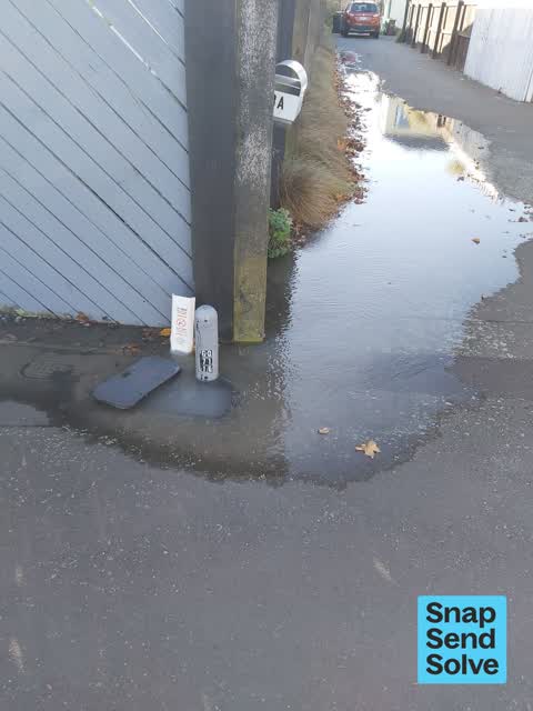 Water Leak, a report photo