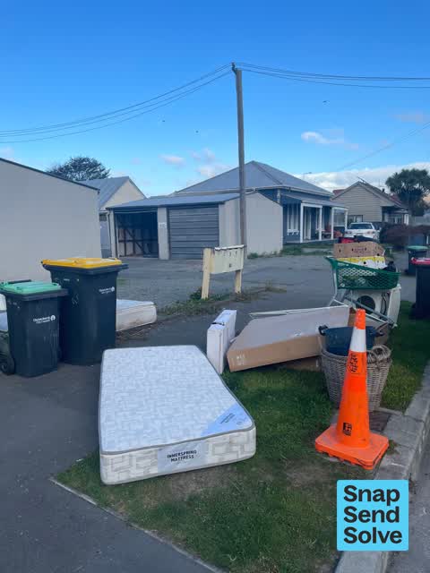 Dumped Rubbish — a report photo