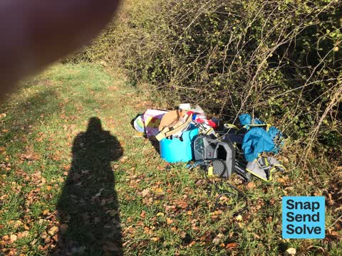 Dumped Rubbish, a report photo
