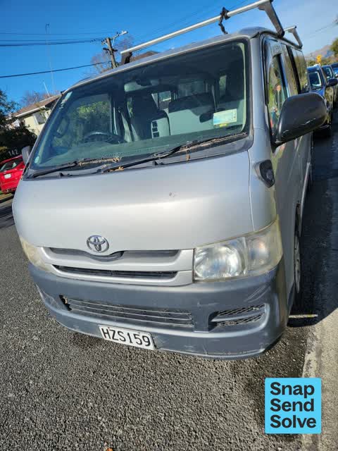 Abandoned Vehicle, a report photo