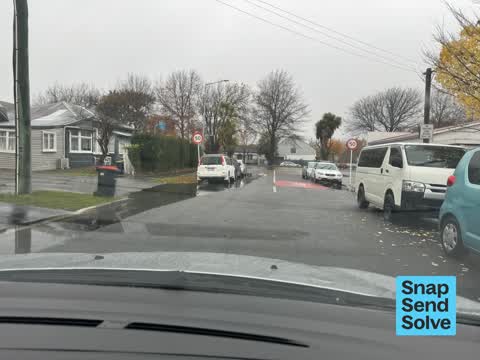 Flooding, a report photo