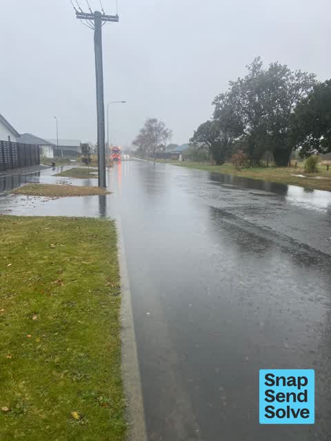 Flooding, a report photo
