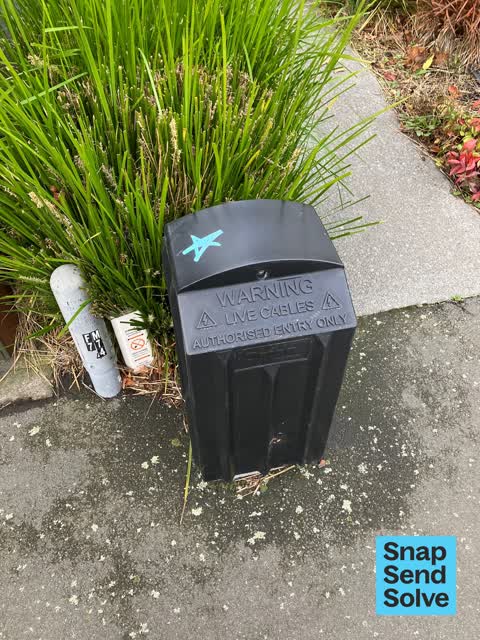 Graffiti somewhere else, a report photo