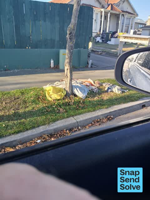 Dumped Rubbish, a report photo