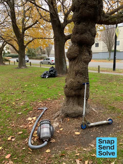 Dumped Rubbish — a report photo