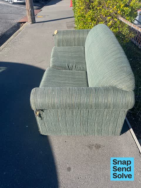 Dumped Rubbish, a report photo