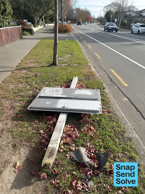 Road Signage, a report photo