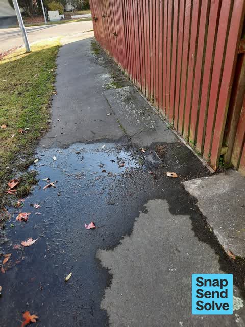 Water Leak, a report photo