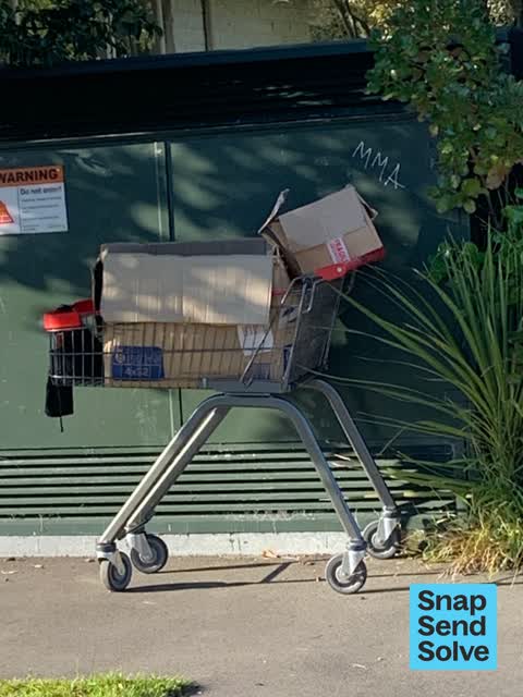 Dumped Rubbish, a report photo