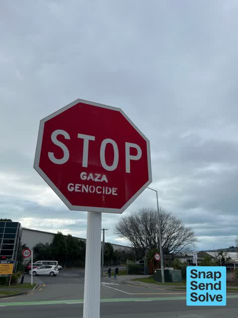 Graffiti somewhere else, a report photo