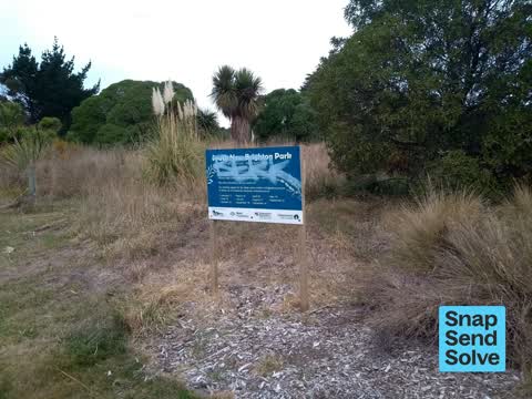 Graffiti somewhere else — a report photo