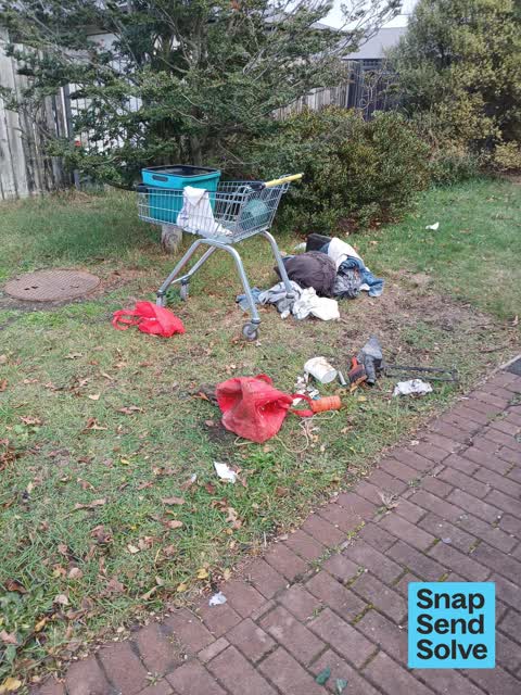 Dumped Rubbish, a report photo