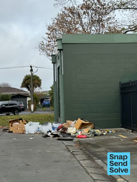 Dumped Rubbish — a report photo