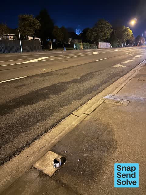 Damaged Street Sign, a report photo
