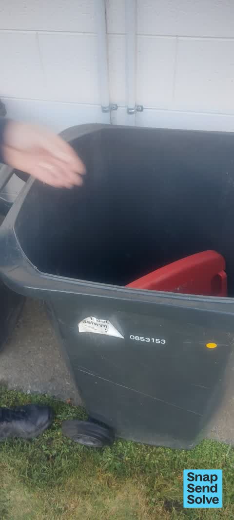 Rubbish and Bins - General, a report photo