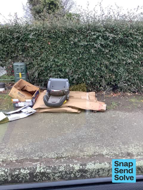 Dumped Rubbish — a report photo