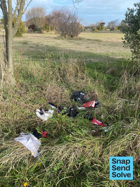 Dumped Rubbish, a report photo