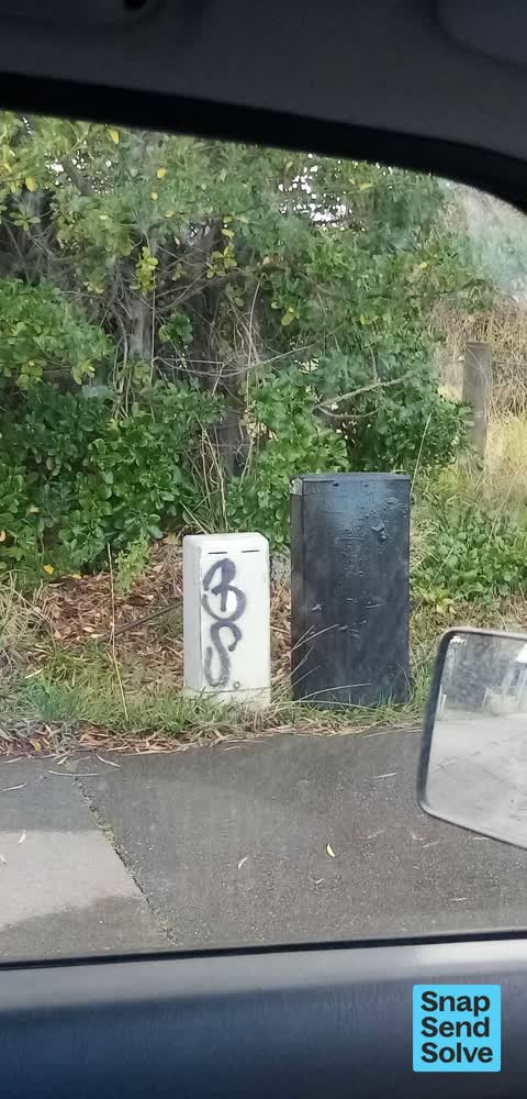 Graffiti somewhere else — a report photo
