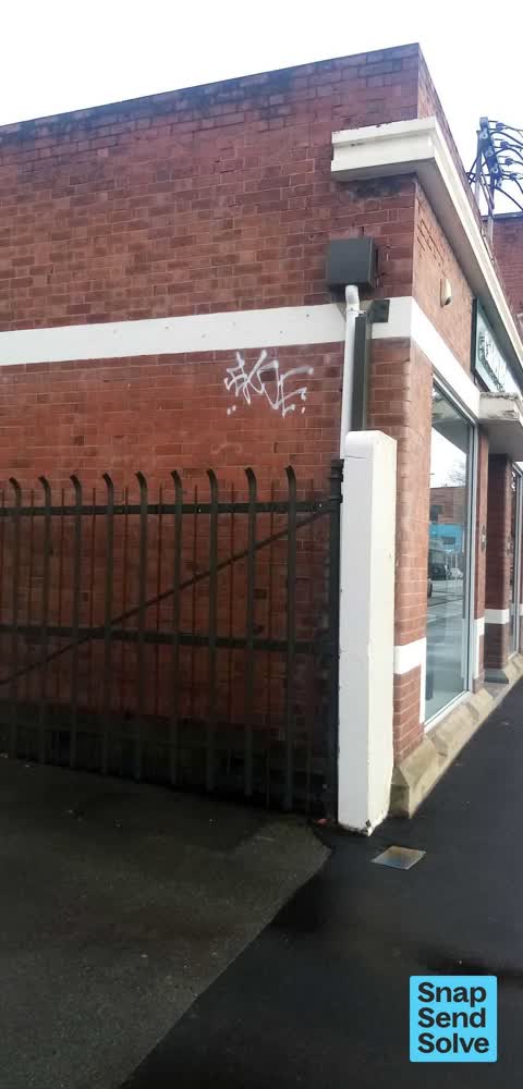 Graffiti somewhere else — a report photo