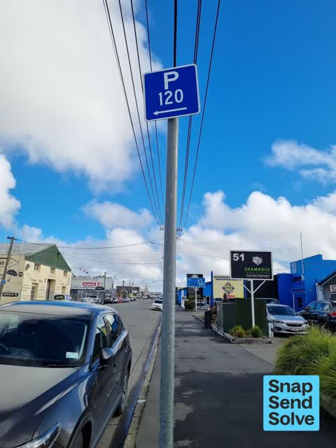 Damaged Street Sign, a report photo