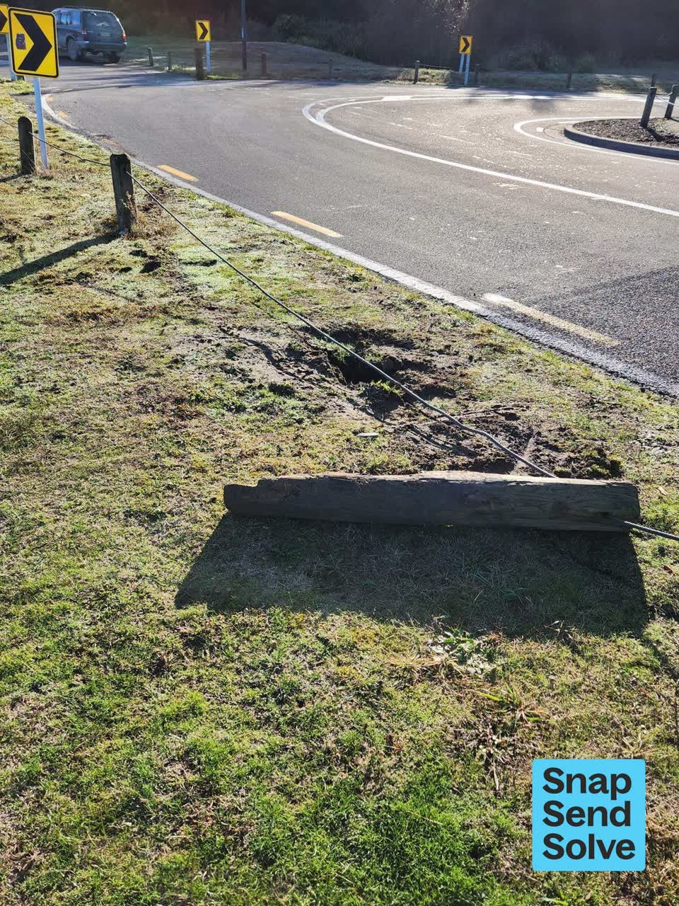 The photograph attached to this park - general request report