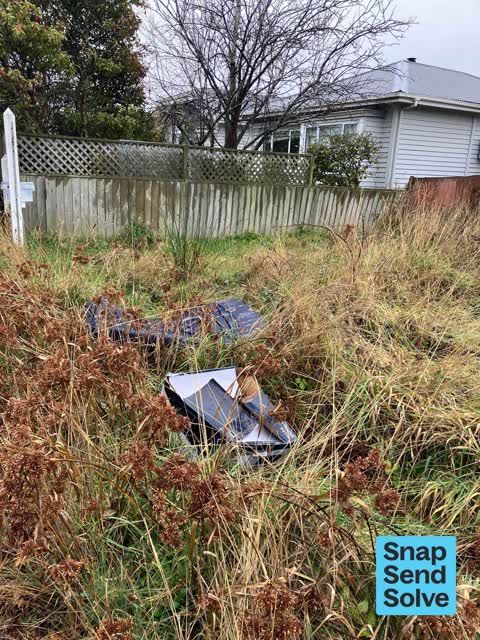 Dumped Rubbish, a report photo