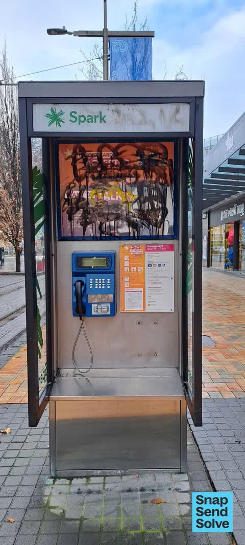 Graffiti somewhere else — a report photo