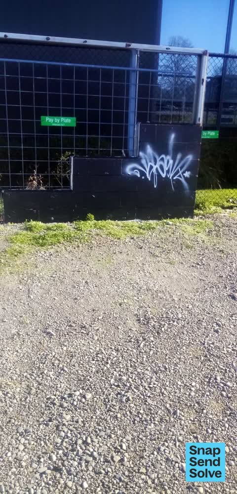 Graffiti somewhere else, a report photo