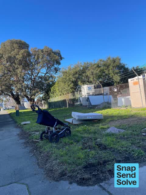 Dumped Rubbish, a report photo