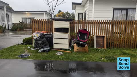 Dumped Rubbish, a report photo