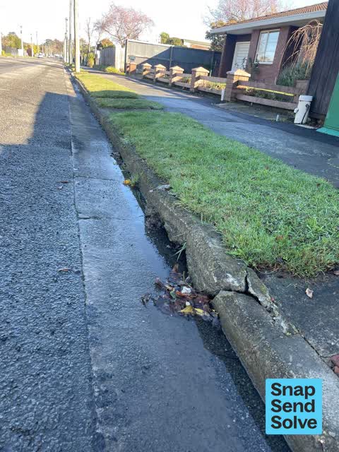 Damaged Road, a report photo