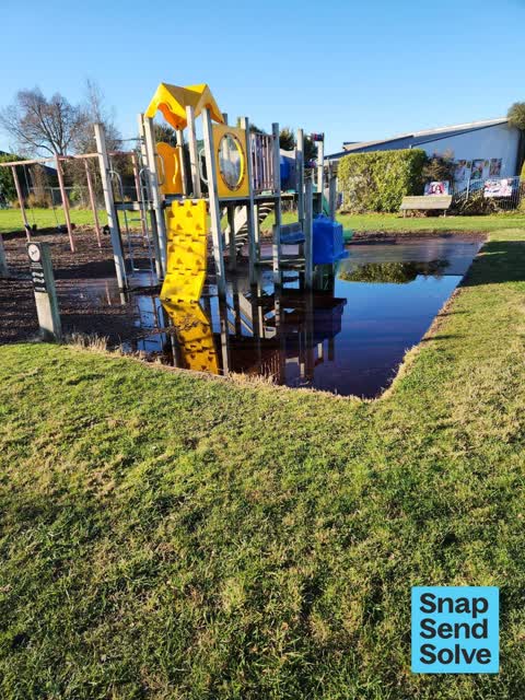 Playground Equipment, a report photo