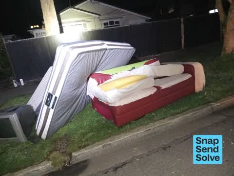 Dumped Rubbish — a report photo