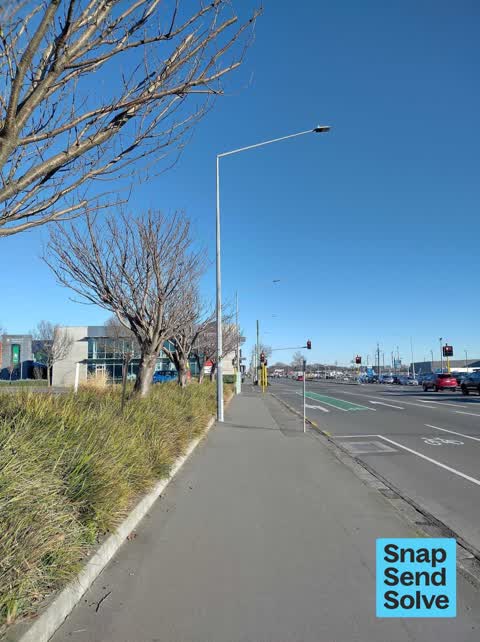 Street Light Outage, a report photo