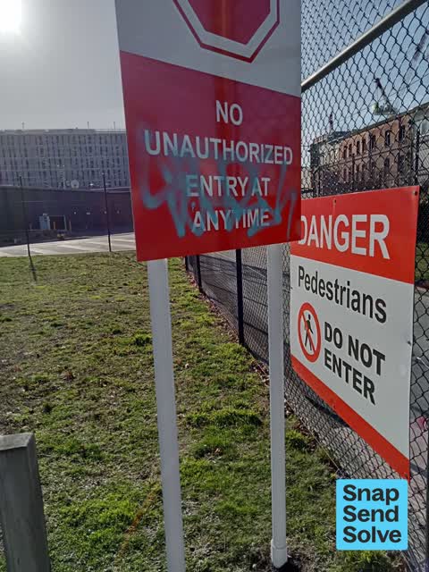 Graffiti somewhere else — a report photo