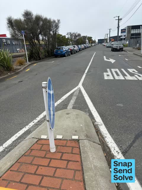 Graffiti on a sign, mural or public art, a report photo