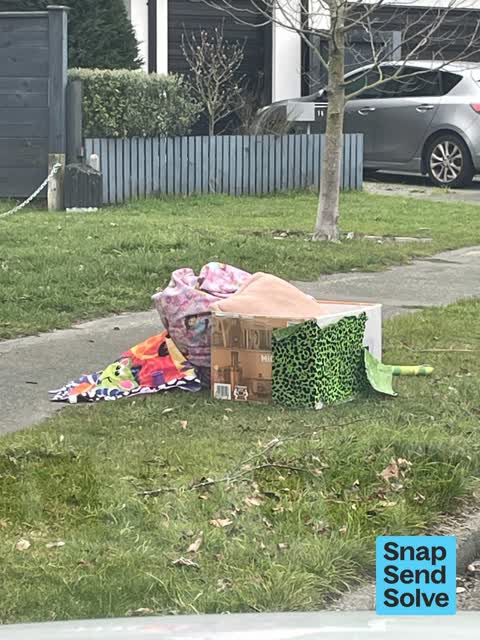 Dumped Rubbish, a report photo