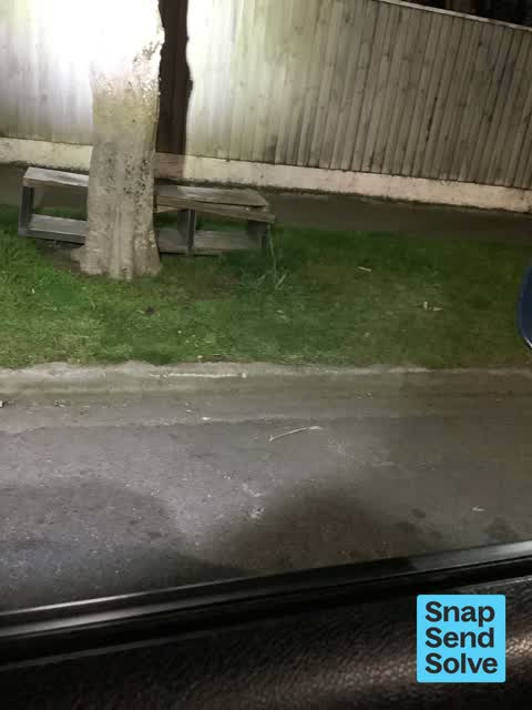 Dumped Rubbish, a report photo
