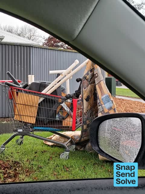 Dumped Rubbish — a report photo