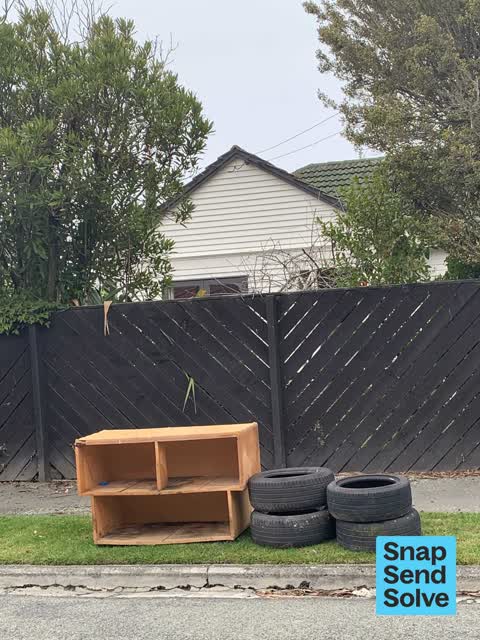 Dumped Rubbish, a report photo