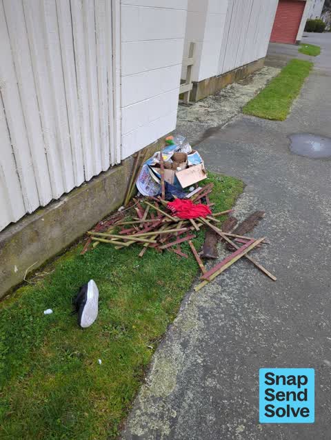Dumped Rubbish — a report photo