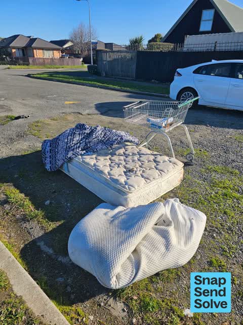 Dumped Rubbish, a report photo