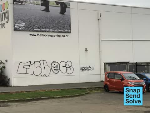 Graffiti somewhere else, a report photo