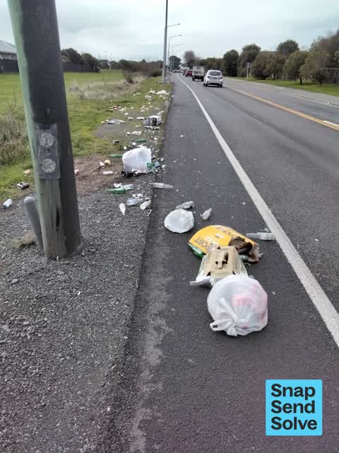 Dumped Rubbish, a report photo