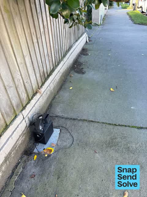 Dumped Rubbish, a report photo