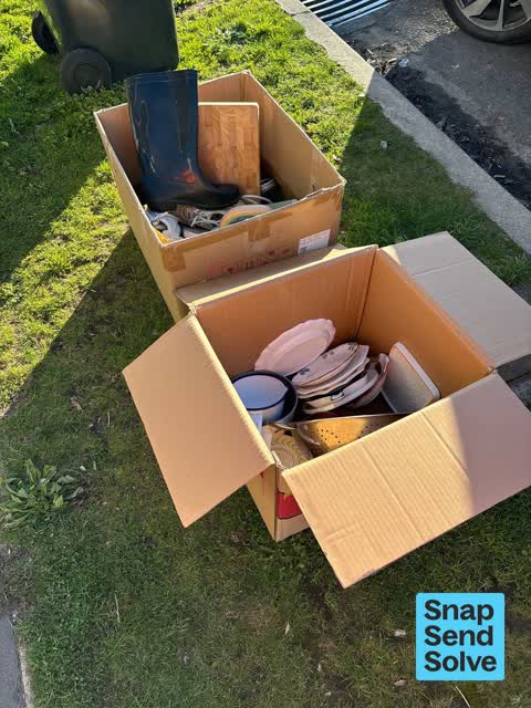 Dumped Rubbish, a report photo