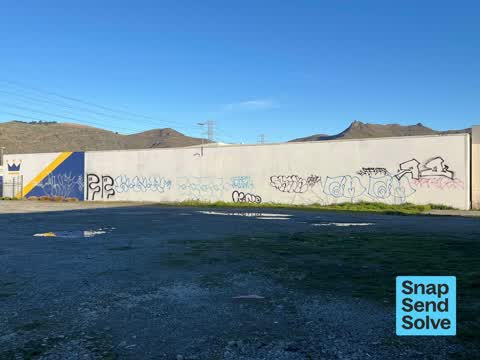 Graffiti somewhere else — a report photo
