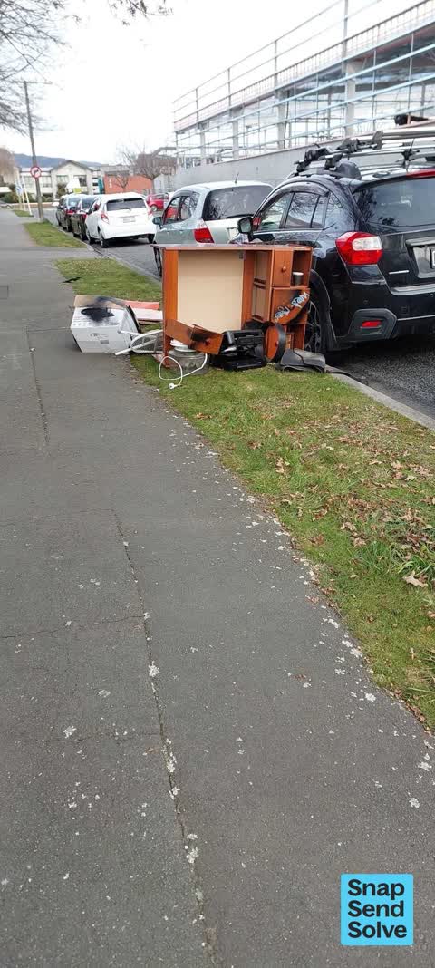 Dumped Rubbish — a report photo
