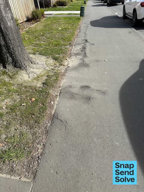 Pavement - Damaged, a report photo